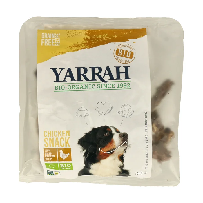 100% Bio-Hühnerhälse für Hunde 150 G (Hähnchen – Fleisch)