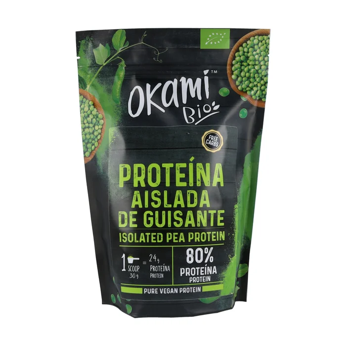 100% Erbsenproteinisolat 500 G Pulver