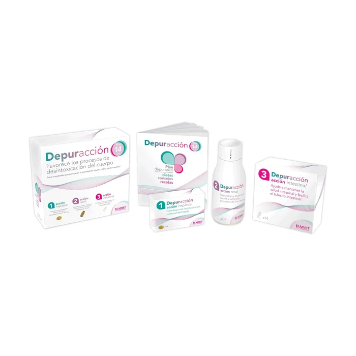 14-Tage-Plan-Debugging 14 Tabletten, 150 ml und 14 Beutel