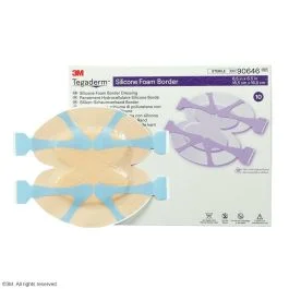 3M Tegaderm Silicone Foam Border Schaumverband 16,5 x 16,5 cm (5 Stck.)