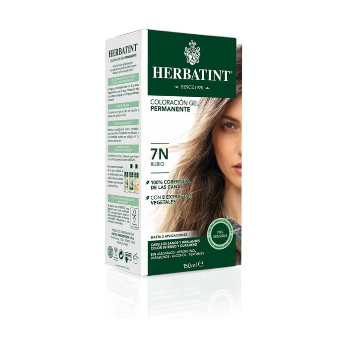 7N Blond Permanent Gel Färbung 150 ml