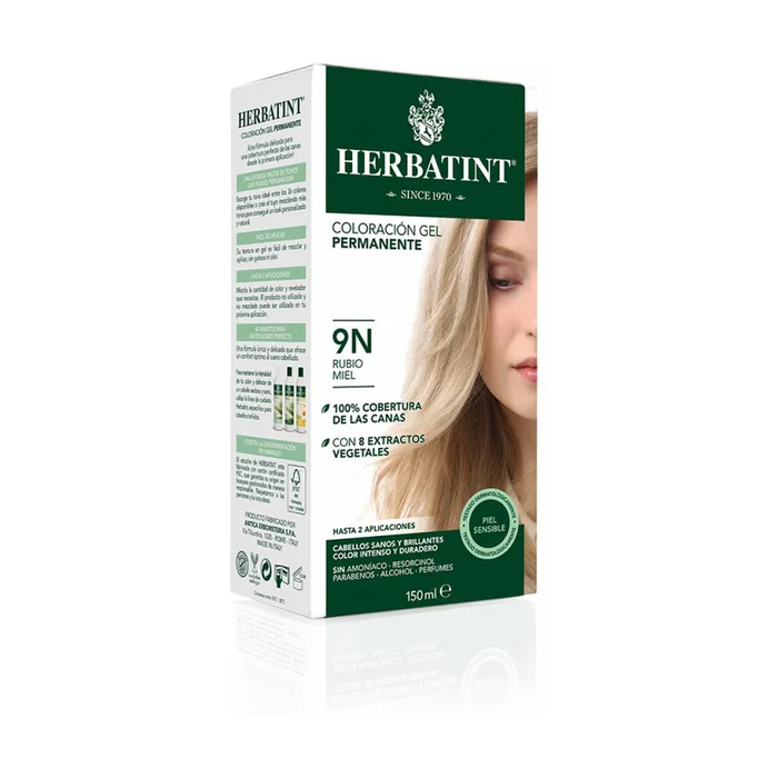 9N Honigblond Permanent Gel Färbung 150 ml