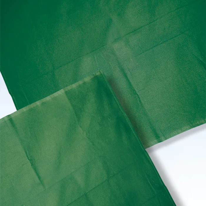 Abdecktuch 160 x 200 cm forstgrün 100 % Baumwolle