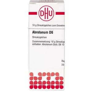 ABROTANUM D 6 Globuli 10 g