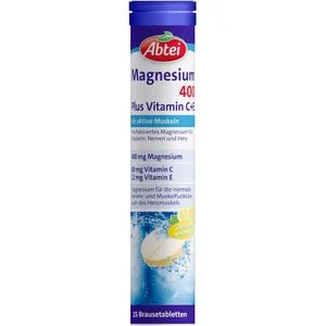 ABTEI Magnesium 400 Plus Vitamin C+E Brausetabl. 15 St