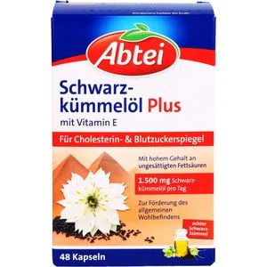 ABTEI Schwarzkümmelöl Plus Kapseln 48 St