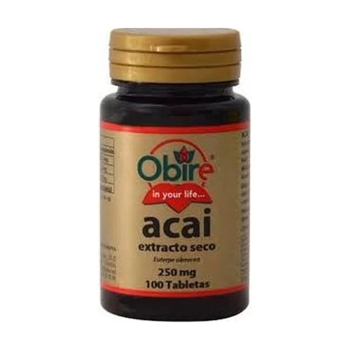 Açai (Ext. trocken 250 mg) 100 Kimprimenrt à 1000mg