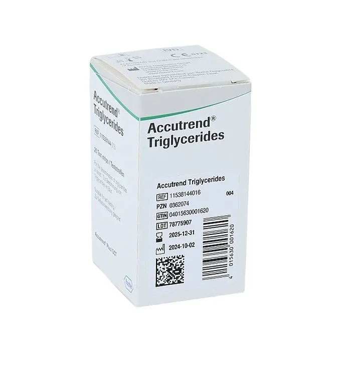 Accutrend Triglyceride Teststreifen 25 Tests.