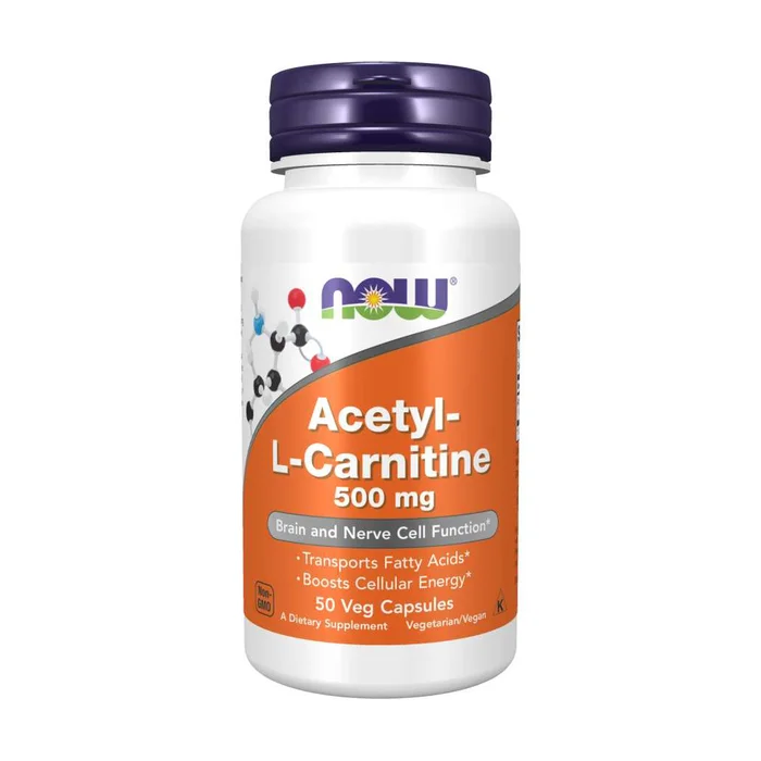 Acetyl-L-Carnitin 500 mg 50 Gemüsekapseln