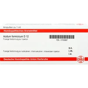ACIDUM FORMICICUM D 12 Ampullen 8X1 ml
