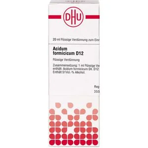 ACIDUM FORMICICUM D 12 Dilution 20 ml