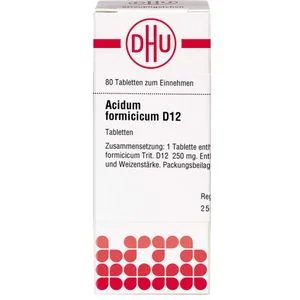 ACIDUM FORMICICUM D 12 Tabletten 80 St