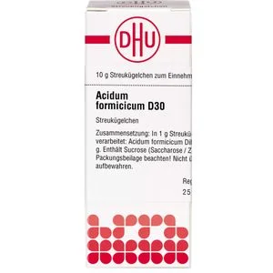 ACIDUM FORMICICUM D 30 Globuli 10 g