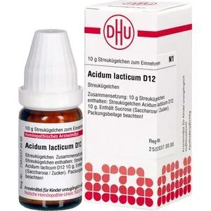 ACIDUM LACTICUM D 12 Globuli 10 g