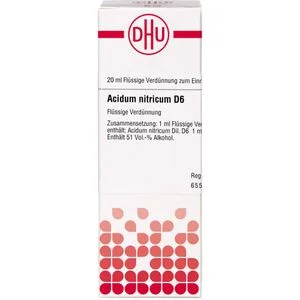 ACIDUM NITRICUM D 6 Dilution 20 ml