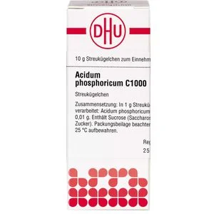 ACIDUM PHOSPHORICUM C 1000 Globuli 10 g