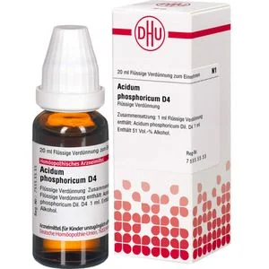 ACIDUM PHOSPHORICUM D 4 Dilution 20 ml