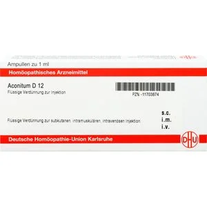 ACONITUM D 12 Ampullen 8X1 ml