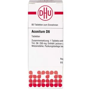 ACONITUM D 6 Tabletten 80 St