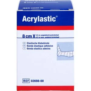 ACRYLASTIC 2,5 m x 8 cm Binden 1 St