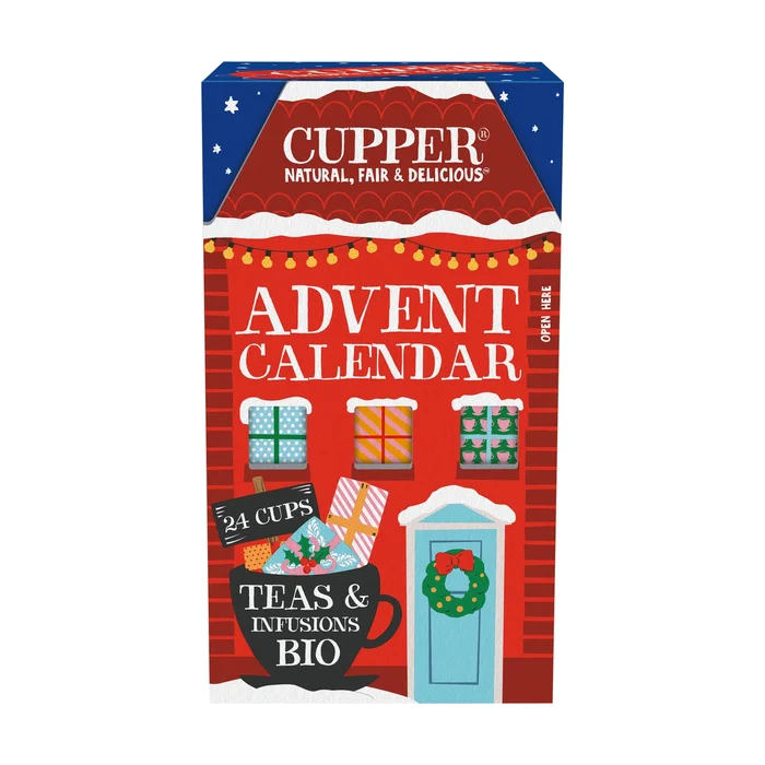Adventskalender Teesammlung 24 Infusionsbeutel