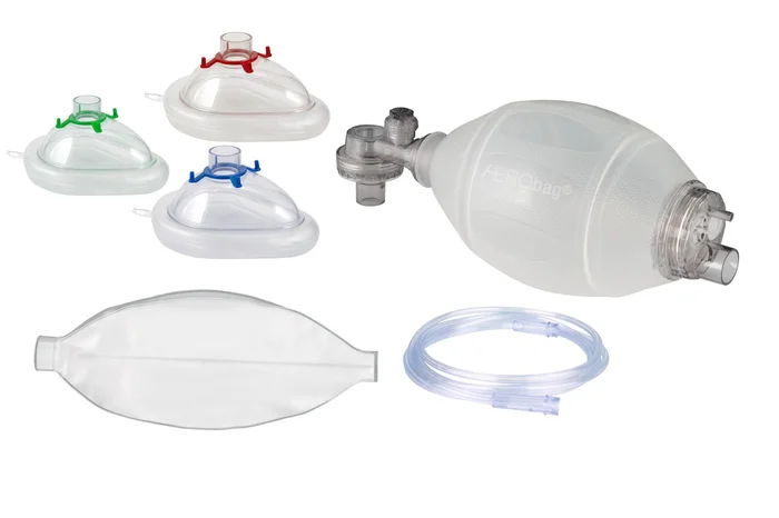 AERObag Beatmungsbeutel-Set SEBS mit 3 Masken