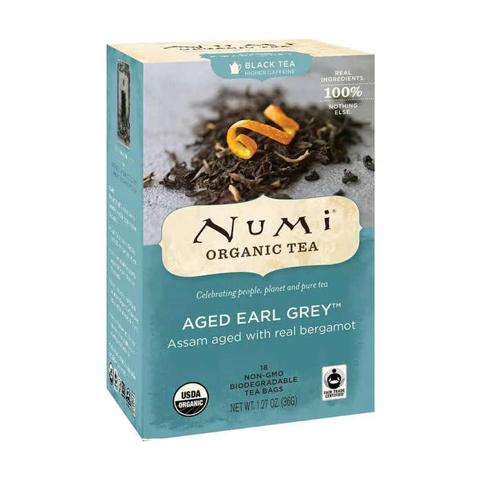 Aged Earl Grey ™ Bio-Schwarztee 18 Infusionsbeutel