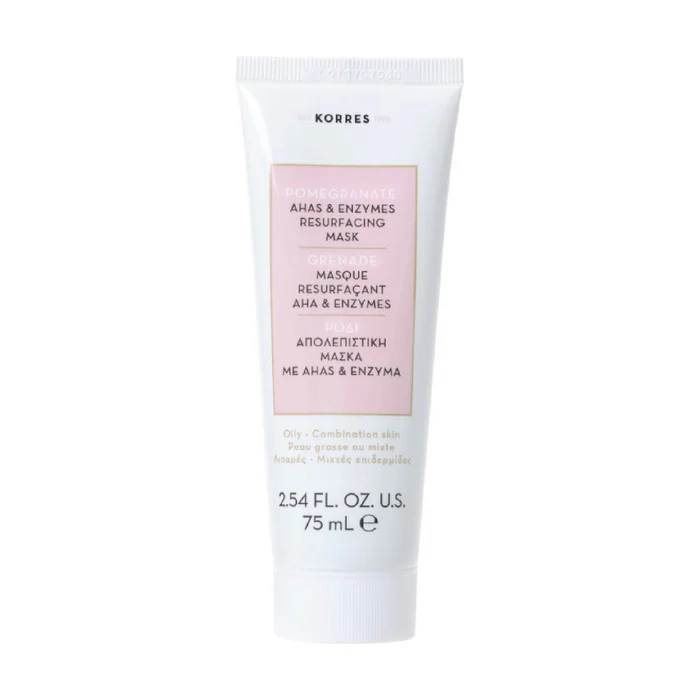 AHA Resurfacing Mask und Granatapfelenzyme (Mischhaut) 75 ml (Granatapfel)