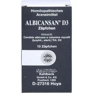 ALBICANSAN D 3 Suppositorien 10 St