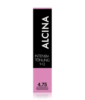 ALCINA Color Creme Intensiv-Tönung – 4-75 M-Braun-Braun-Rot Professionelle Haarfarbe