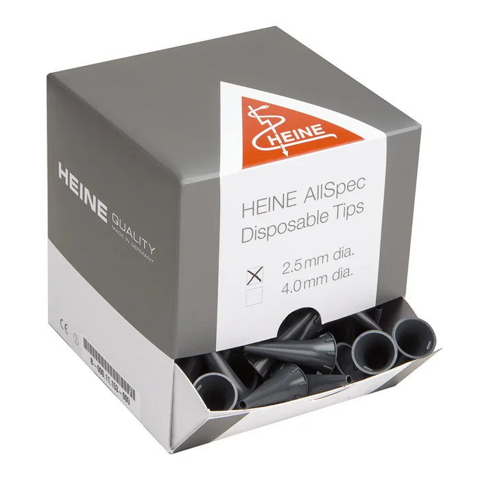 AllSpec Einweg-Tips 2,5 mm (Kinder) grau