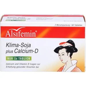 ALSIFEMIN Klima Soja+Calcium+D3 Tabletten 60 St