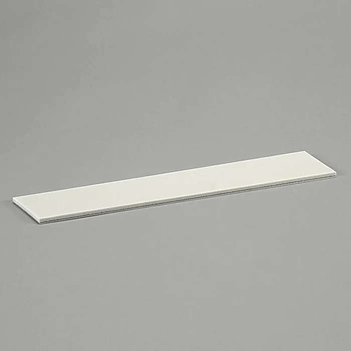 Aluminiumschiene 40 x 9 cm, einseitig gepolstert