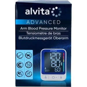 ALVITA Oberarm Blutdruckmessgerät Advanced 1 St