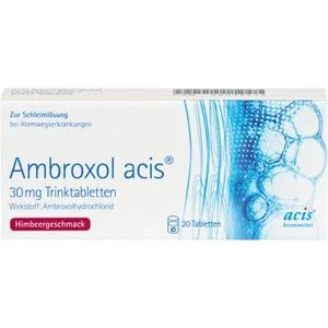 AMBROXOL acis 30 mg Trinktabletten 20 St
