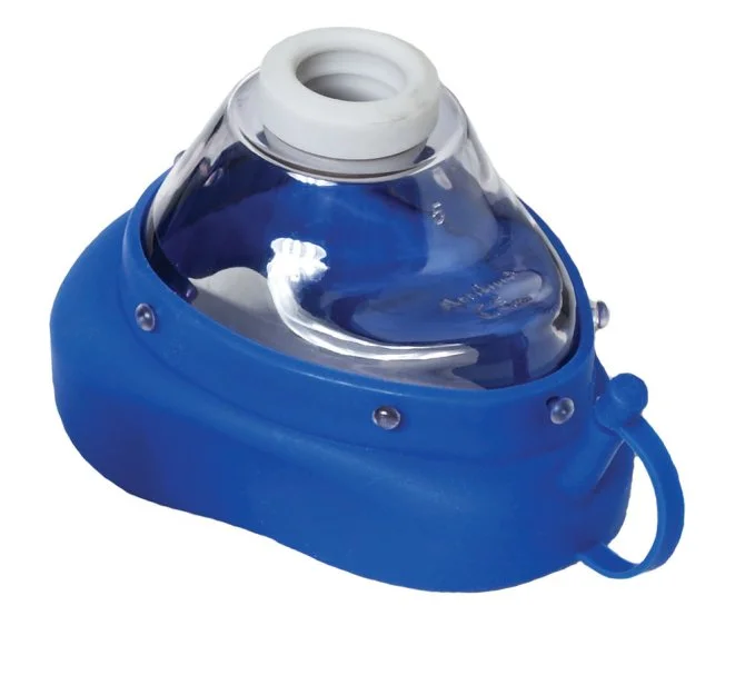 Ambu® Transparente Silikon-Gesichtsmaske Erwachsene Gr. 5