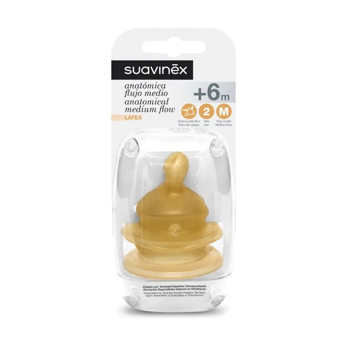 Anatomische Zitze T-2M Latex 6m + 2 Einheiten