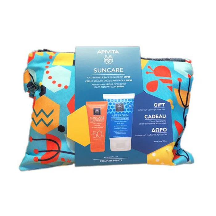 Anti-Falten-Sonnencreme SPF50 & After Sun Geschenk 50 ml + 100 ml