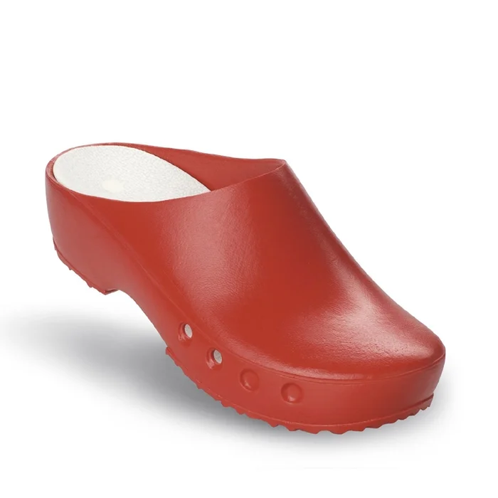 antist. ChiroClogs Classic ohne Fersenriemen rot, Gr. 45