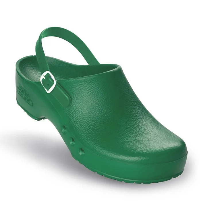 antist. ChiroClogs Special mit Fersenriemen grün, Gr. 39