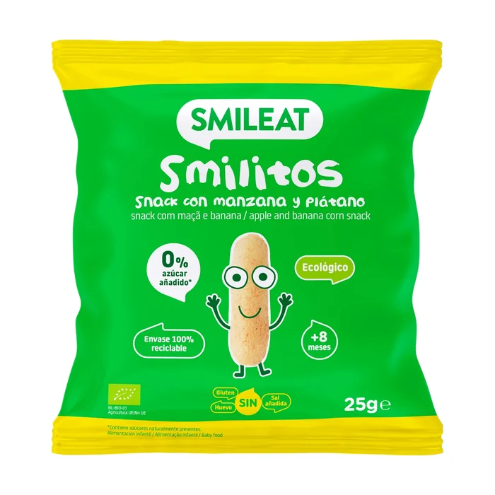 Apfel- und Bananensnacks 25 G
