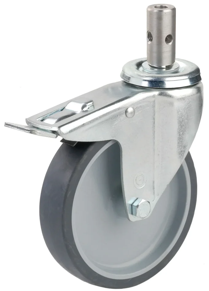 App.-Lenkrolle 125×30 mm, DO, Gleitlager