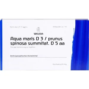 AQUA MARIS D 3/PRUNUS spin.,Summit.D5 aa Ampullen 8 St