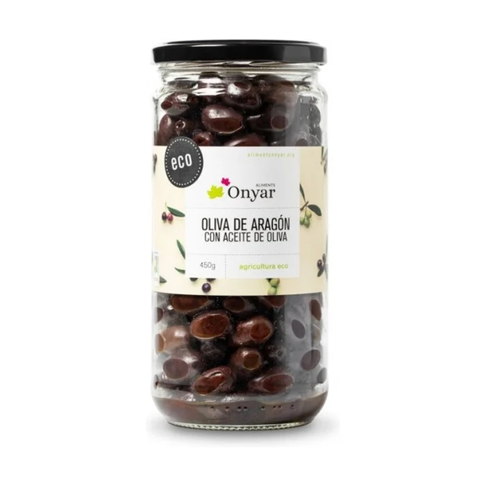 Aragonische Olive mit Öko-Olivenöl 450 G