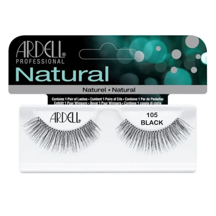 Ardell Wimpern Natural Lashes 105 Schwarz