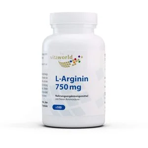 ARGININ 750 mg Kapseln 100 St