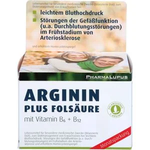 ARGININ Plus Folsäure Kapseln 120 St