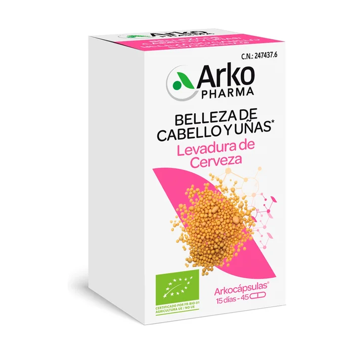 ARKOCAPS Bio-Bierhefe 45 Kapseln