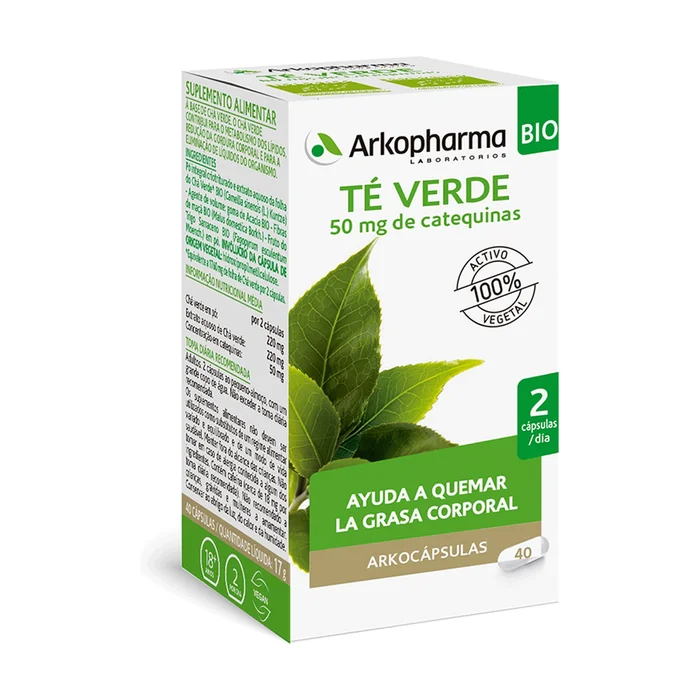 Arkocapsulas Bio-Grüntee 40 Kapseln