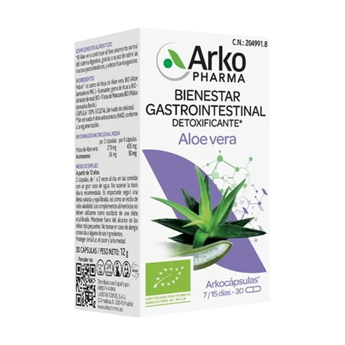 Arkocápsulas® Aloe Vera Bio 30 Kapseln